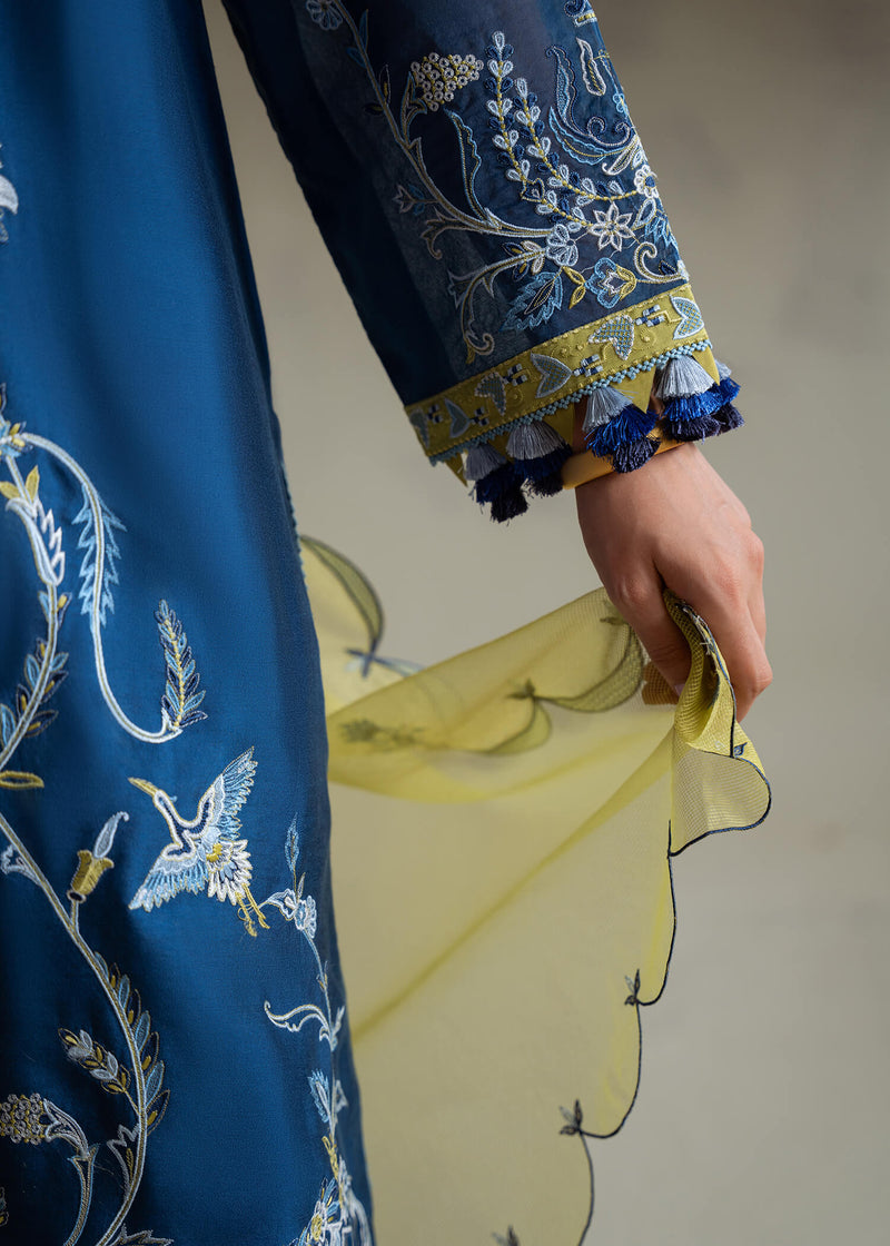 Jeem | Summer 25 RTW | ANZA BLUE - Ladies Clothes - Maria Faisal