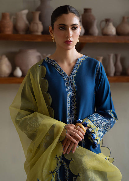 Jeem | Summer 25 RTW | ANZA BLUE - Ladies Clothes - Maria Faisal