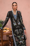 Afrozeh | The Painted Garden Lawn 24 | Midnight Muse - Designer Dress with Intricate embroidery and embellishments. Shop elegent wedding dress at Maria Faisal.
