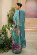 Afrozeh | The Painted Garden Lawn 24 | Stellar Sage - Designer Dress with Intricate embroidery and embellishments. Shop elegent wedding dress at Maria Faisal.