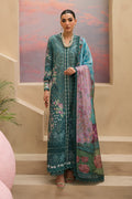 Afrozeh | The Painted Garden Lawn 24 | Stellar Sage - Designer Dress with Intricate embroidery and embellishments. Shop elegent wedding dress at Maria Faisal.
