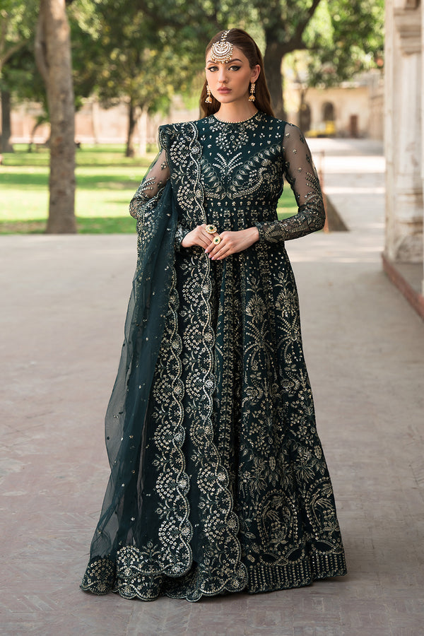 Ayzel | Pehli Nazar Wedding Formals | FARIDA - Designer Dress with Intricate embroidery and embellishments. Shop elegent wedding dress at Maria Faisal.