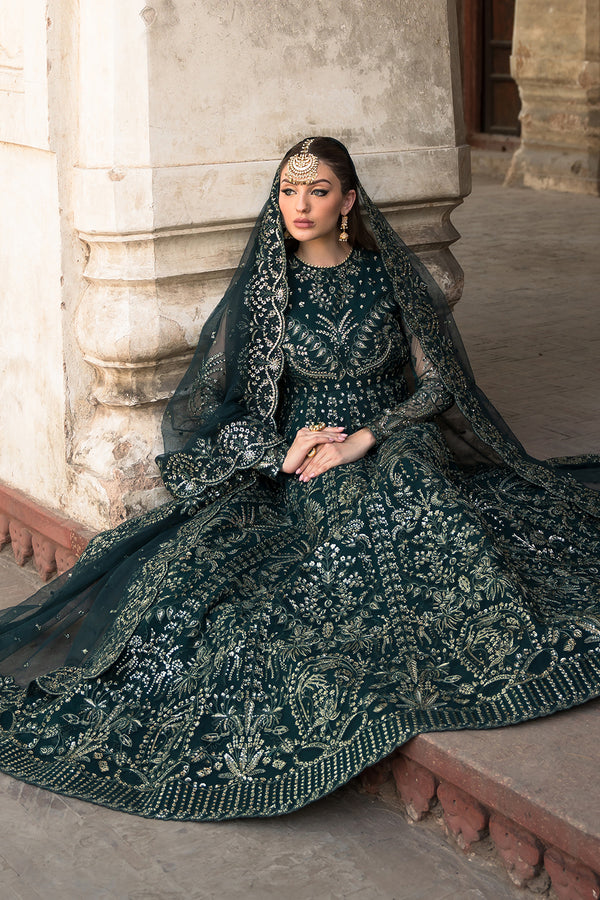 Ayzel | Pehli Nazar Wedding Formals | FARIDA - Designer Dress with Intricate embroidery and embellishments. Shop elegent wedding dress at Maria Faisal.