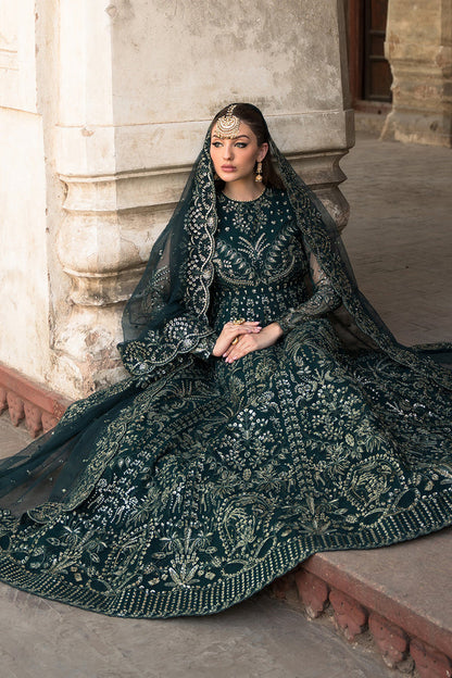 Ayzel | Pehli Nazar Wedding Formals | FARIDA - Designer Dress with Intricate embroidery and embellishments. Shop elegent wedding dress at Maria Faisal.