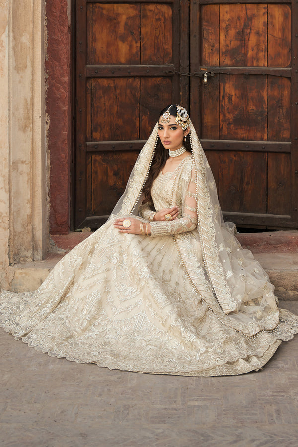 Ayzel | Pehli Nazar Wedding Formals | SHAHANA - Designer Dress with Intricate embroidery and embellishments. Shop elegent wedding dress at Maria Faisal.