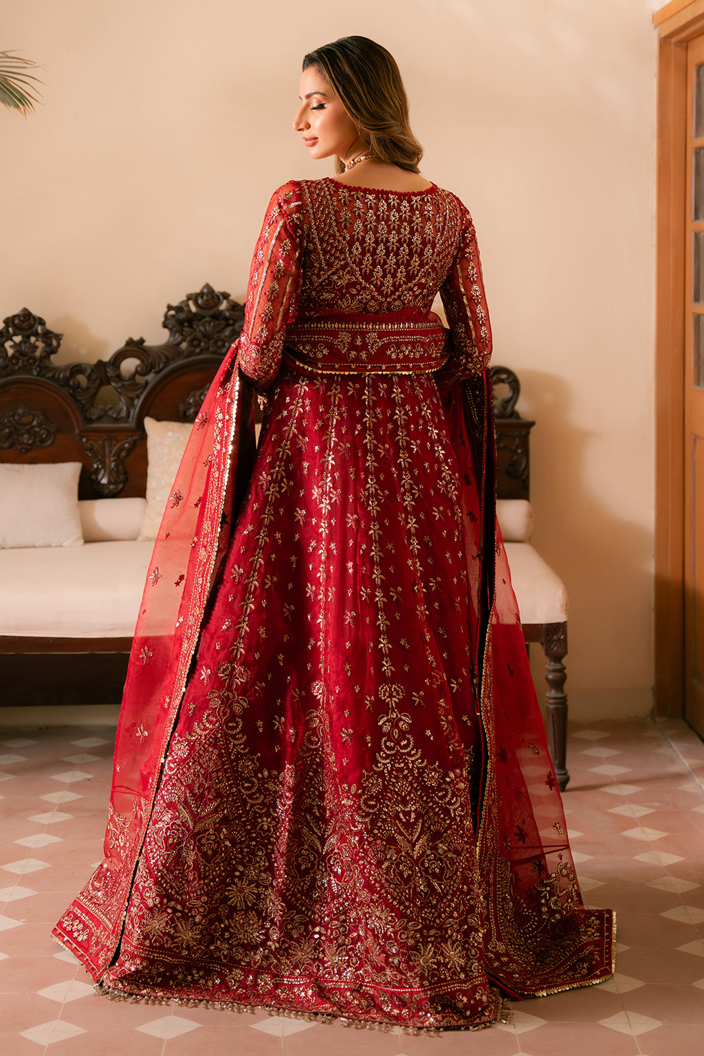 Ayzel | Solene Wedding Formals | Rose - Ladies Clothes - Maria Faisal