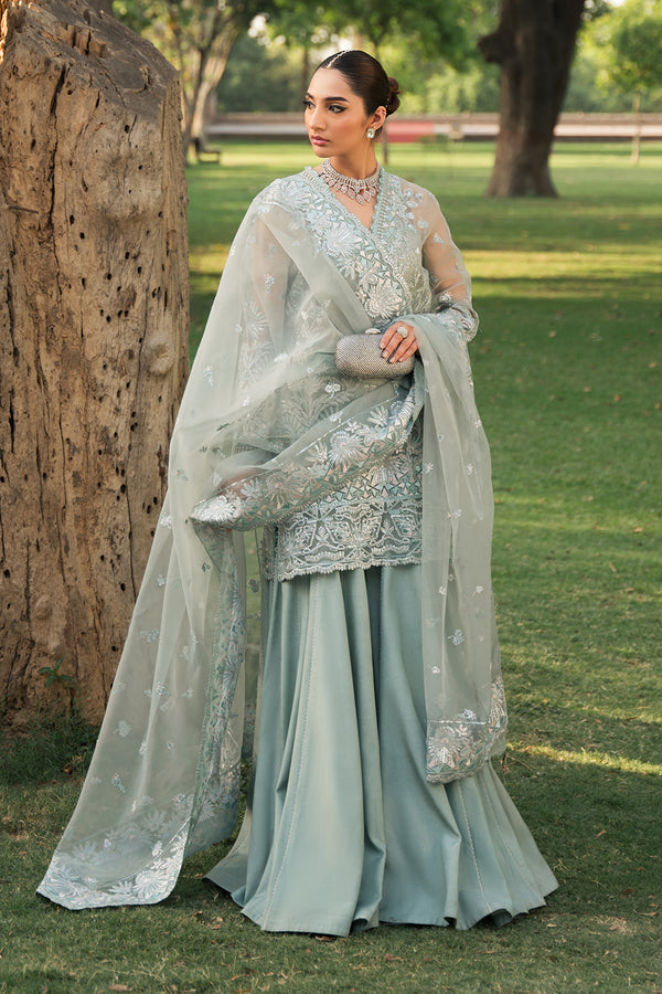 Ayzel | Pehli Nazar Wedding Formals | SULTANA - Designer Dress with Intricate embroidery and embellishments. Shop elegent wedding dress at Maria Faisal.
