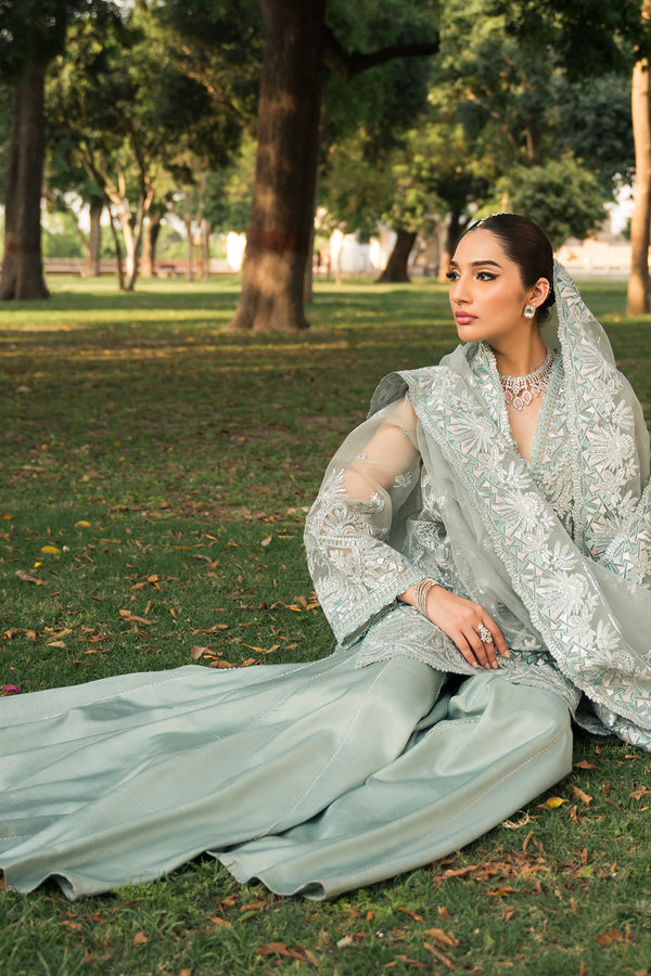 Ayzel | Pehli Nazar Wedding Formals | SULTANA - Designer Dress with Intricate embroidery and embellishments. Shop elegent wedding dress at Maria Faisal.