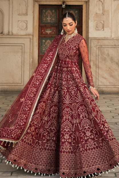 Ayzel | Pehli Nazar Wedding Formals | ZULEKHA - Designer Dress with Intricate embroidery and embellishments. Shop elegent wedding dress at Maria Faisal.