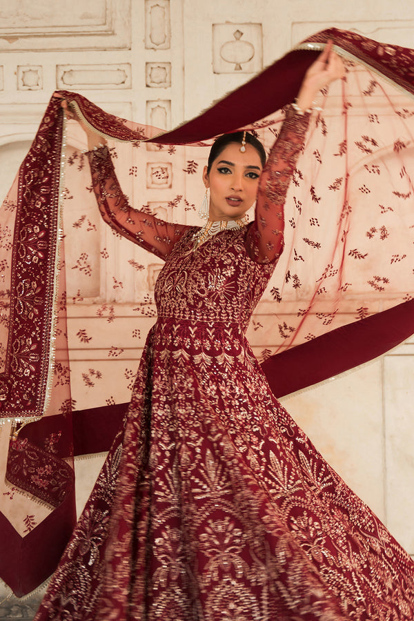Ayzel | Pehli Nazar Wedding Formals | ZULEKHA - Designer Dress with Intricate embroidery and embellishments. Shop elegent wedding dress at Maria Faisal.