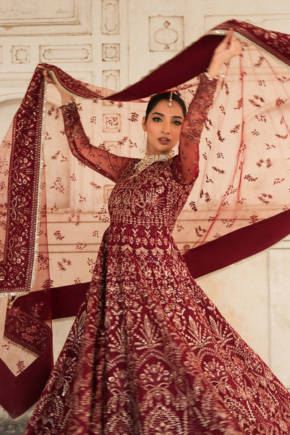 Ayzel | Pehli Nazar Wedding Formals | ZULEKHA - Designer Dress with Intricate embroidery and embellishments. Shop elegent wedding dress at Maria Faisal.