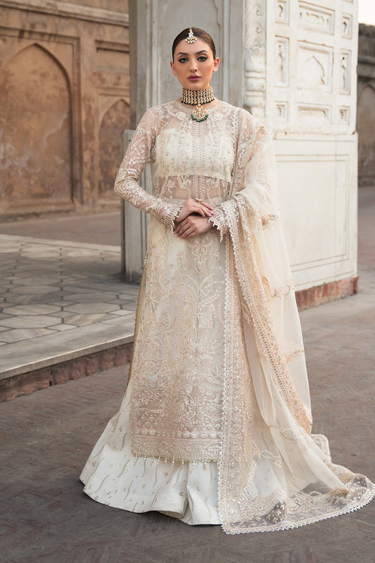 Ayzel | Pehli Nazar Wedding Formals | ZUBAIDA - Designer Dress with Intricate embroidery and embellishments. Shop elegent wedding dress at Maria Faisal.
