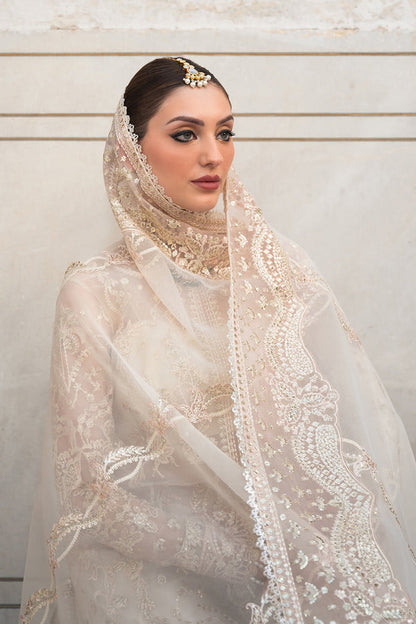 Ayzel | Pehli Nazar Wedding Formals | ZUBAIDA - Designer Dress with Intricate embroidery and embellishments. Shop elegent wedding dress at Maria Faisal.