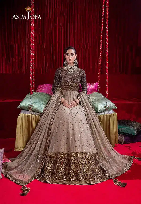 Asim Jofa | Bekhudi Luxury Chiffon 23 | AJBK-05 - Bridal 
