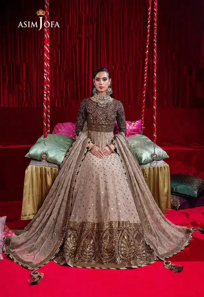 Asim Jofa | Bekhudi Luxury Chiffon 23 | AJBK-05 - Bridal 