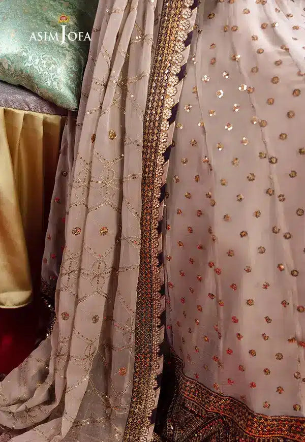 Asim Jofa | Bekhudi Luxury Chiffon 23 | AJBK-05 - Bridal 