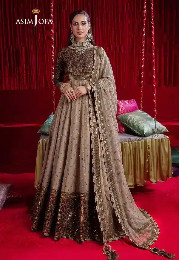 Asim Jofa | Bekhudi Luxury Chiffon 23 | AJBK-05 - Bridal - Maria Faisal