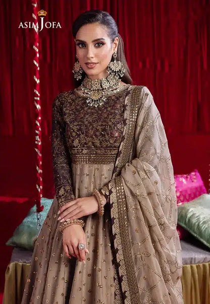 Asim Jofa | Bekhudi Luxury Chiffon 23 | AJBK-05 - Bridal 
