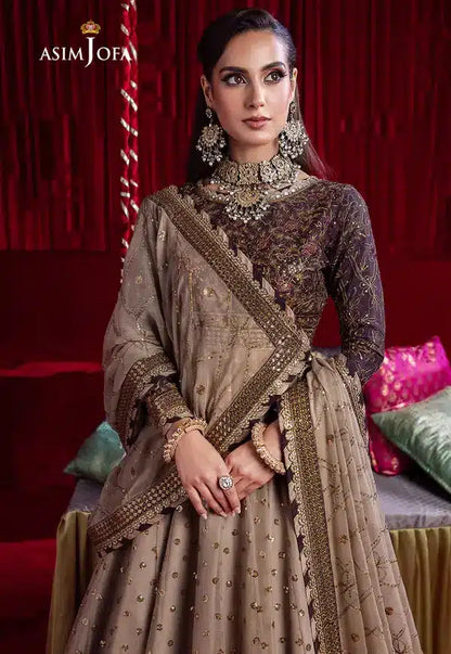 Asim Jofa | Bekhudi Luxury Chiffon 23 | AJBK-05 - Bridal 