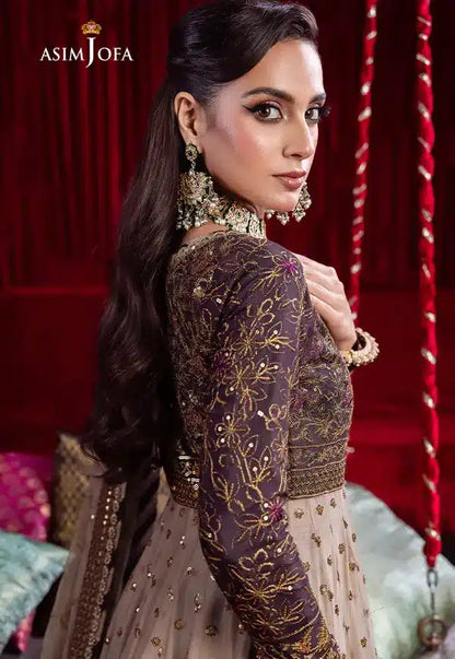 Asim Jofa | Bekhudi Luxury Chiffon 23 | AJBK-05 - Bridal 