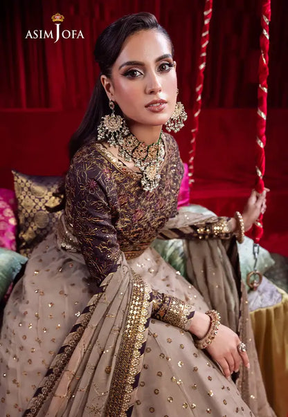 Asim Jofa | Bekhudi Luxury Chiffon 23 | AJBK-05 - Bridal 