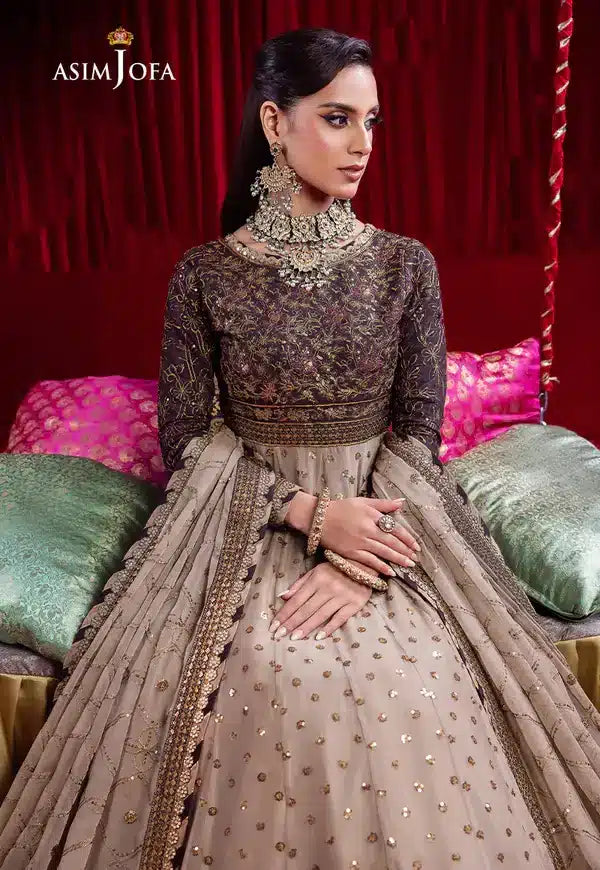 Asim Jofa | Bekhudi Luxury Chiffon 23 | AJBK-05 - Bridal 