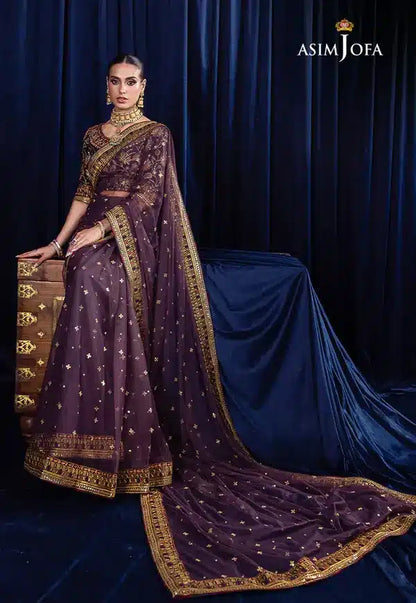 Asim Jofa | Bekhudi Luxury Chiffon 23 | AJBK-08