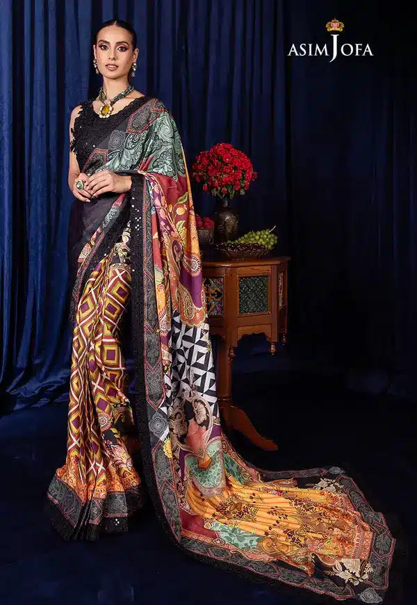 Asim Jofa | Bekhudi Luxury Chiffon 23 | AJBK-09