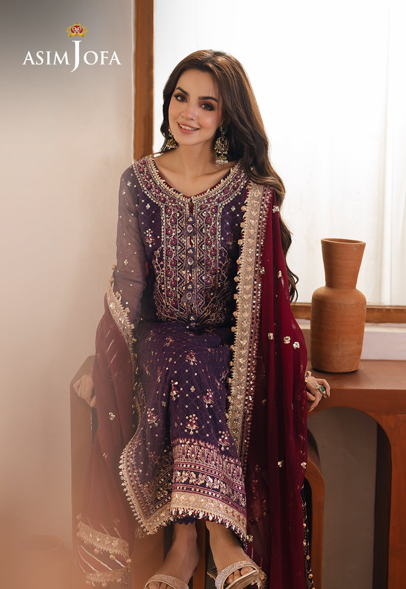Asim Jofa | Heeriye Formals | AJHE-01 - Ladies Clothes 