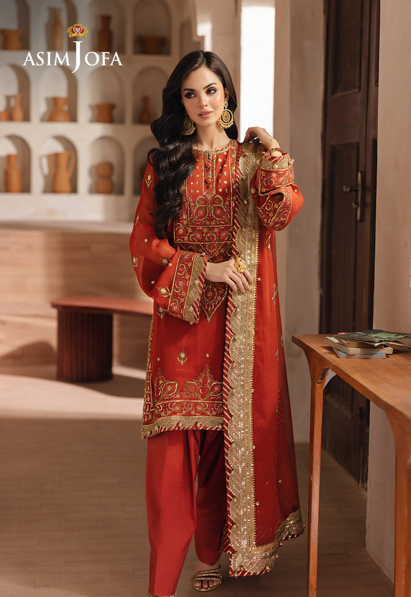 Asim Jofa | Heeriye Formals | AJHE-10 - Ladies Clothes 