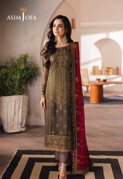 Asim Jofa | Heeriye Formals | AJHE-06 - Ladies Clothes 
