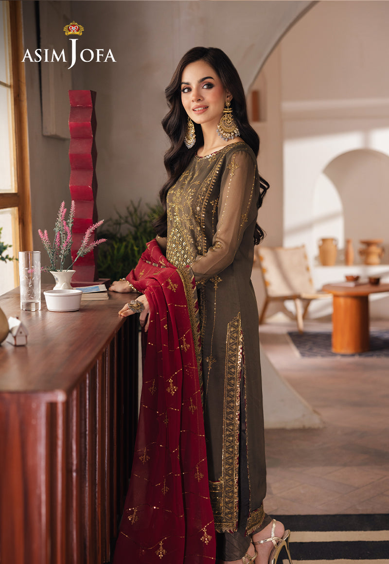 Asim Jofa | Heeriye Formals | AJHE-06 - Ladies Clothes 