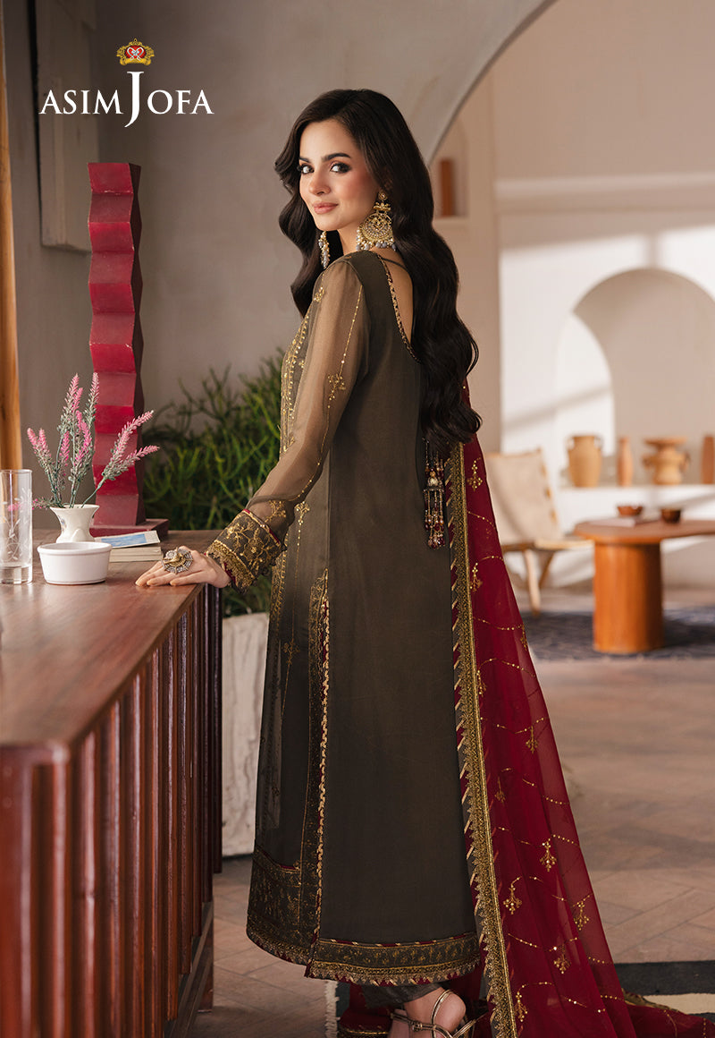 Asim Jofa | Heeriye Formals | AJHE-06 - Ladies Clothes 