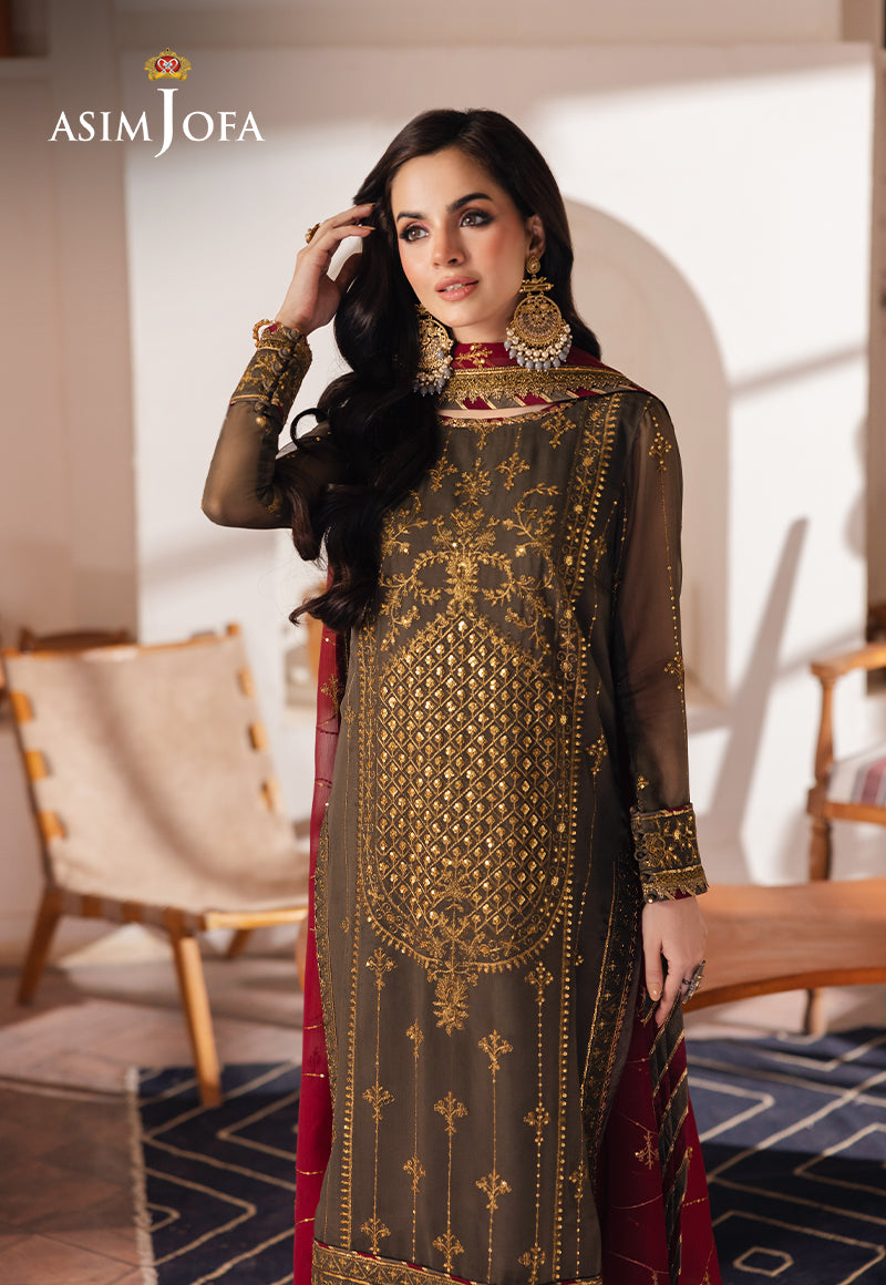 Asim Jofa | Heeriye Formals | AJHE-06 - Ladies Clothes 