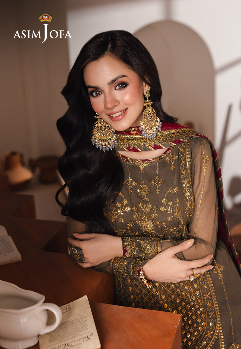 Asim Jofa | Heeriye Formals | AJHE-06 - Ladies Clothes 