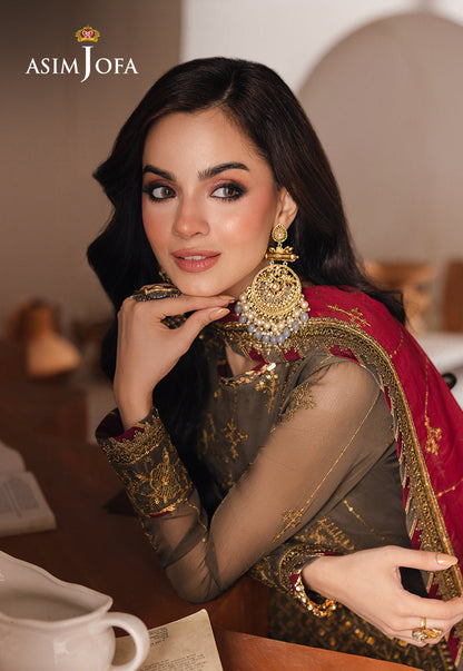 Asim Jofa | Heeriye Formals | AJHE-06 - Ladies Clothes 