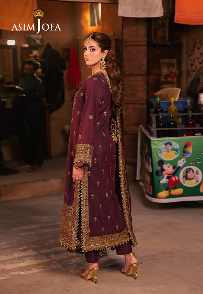 Asim Jofa | Chamkeli Formals 24 | AJKK-01 - Designer Dress - Maria Faisal