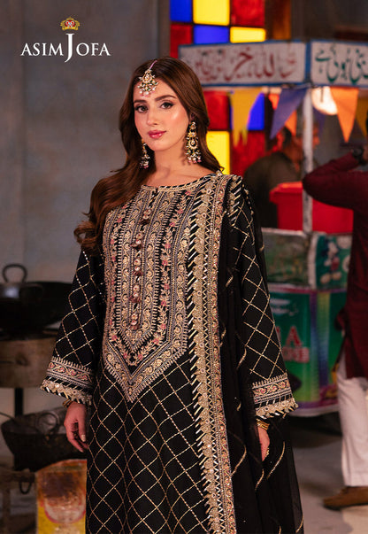 Asim Jofa | Chamkeli Formals 24 | AJKK-02 - Designer Dress - Maria Faisal