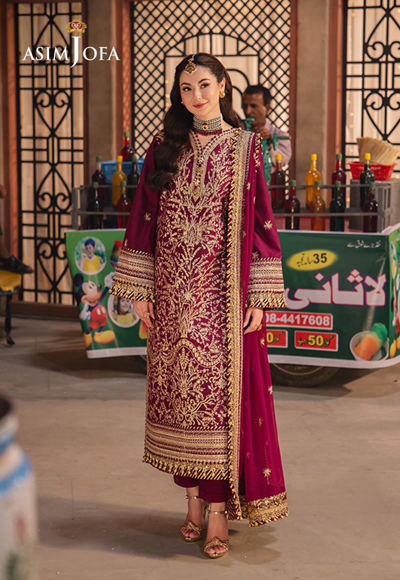 Asim Jofa | Chamkeli Formals 24 | AJKK-03 - Designer Dress - Maria Faisal