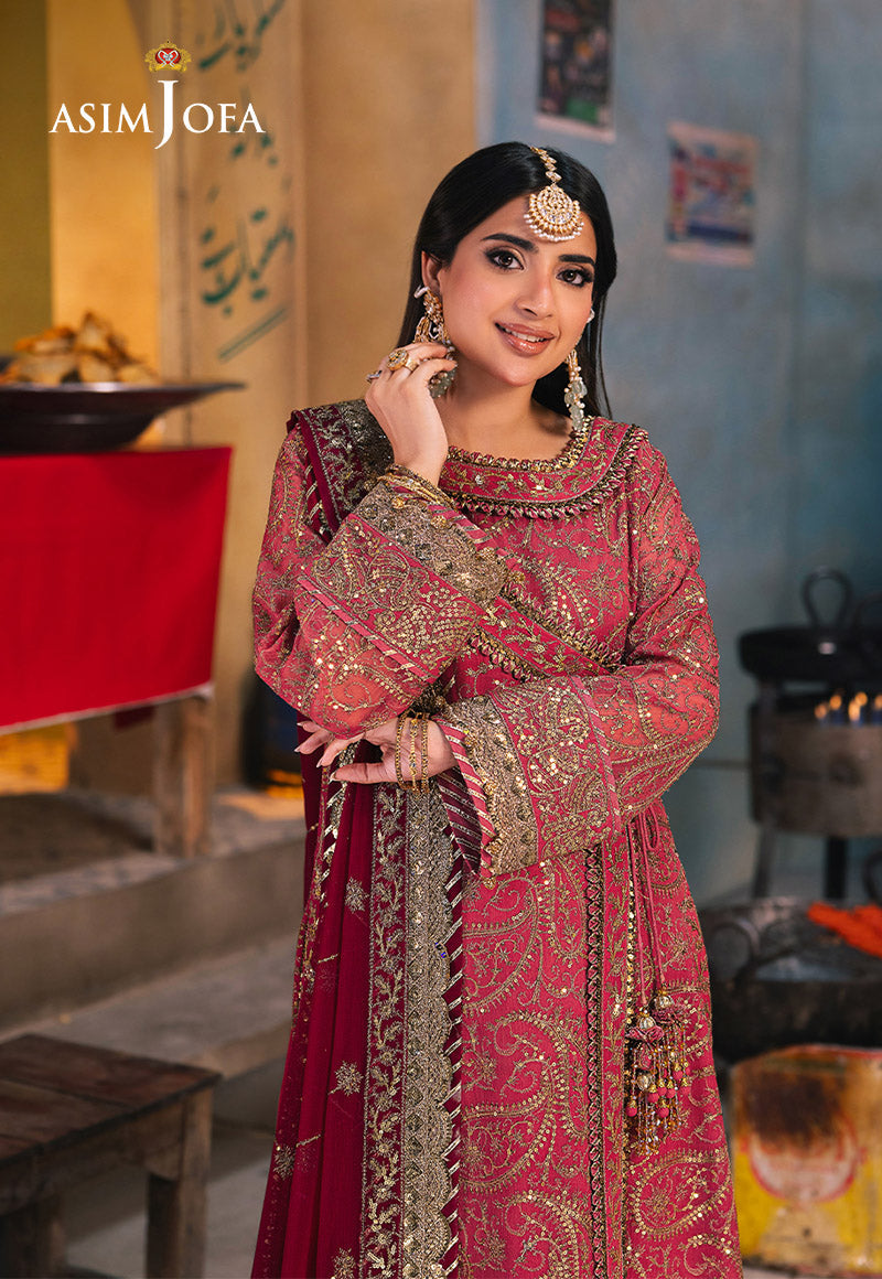 Asim Jofa | Chamkeli Formals 24 | AJKK-05 - Designer Dress - Maria Faisal