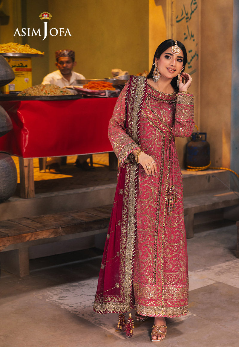Asim Jofa | Chamkeli Formals 24 | AJKK-05 - Designer Dress - Maria Faisal