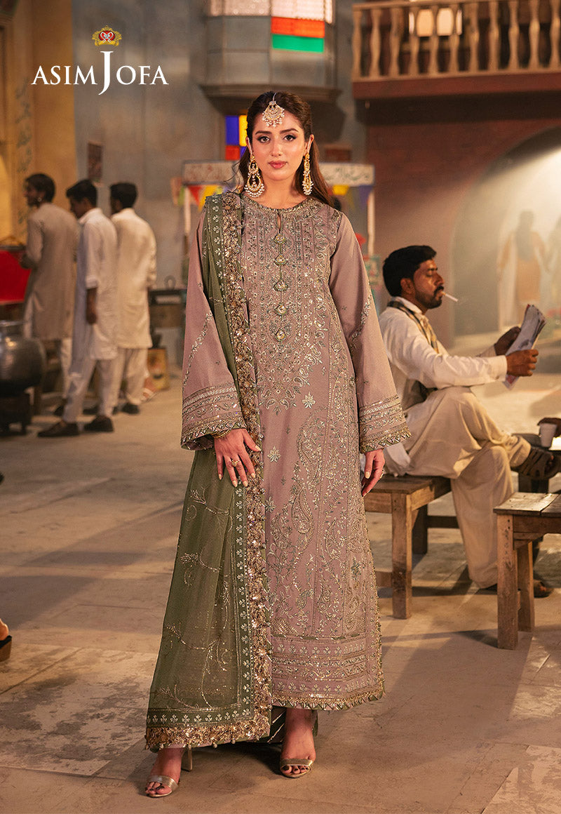 Asim Jofa | Chamkeli Formals 24 | AJKK-08 - Designer Dress - Maria Faisal