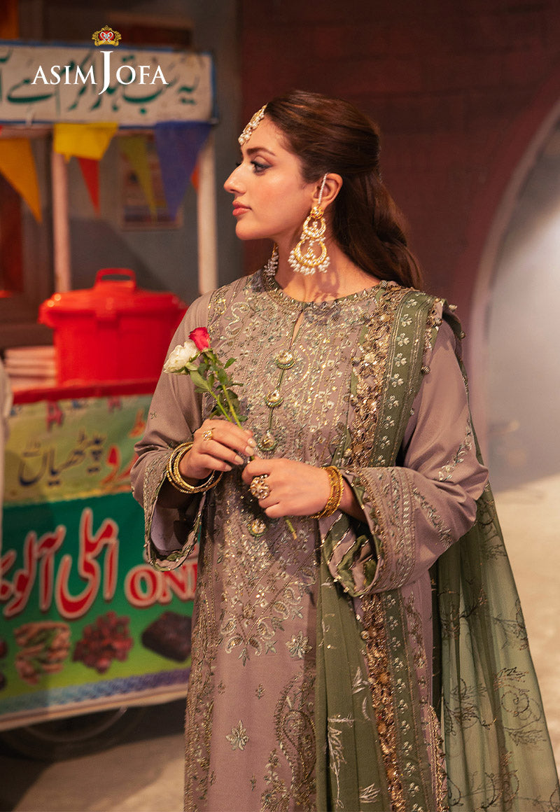 Asim Jofa | Chamkeli Formals 24 | AJKK-08 - Designer Dress - Maria Faisal