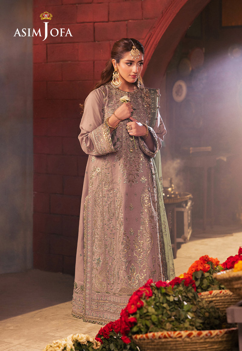 Asim Jofa | Chamkeli Formals 24 | AJKK-08 - Designer Dress - Maria Faisal