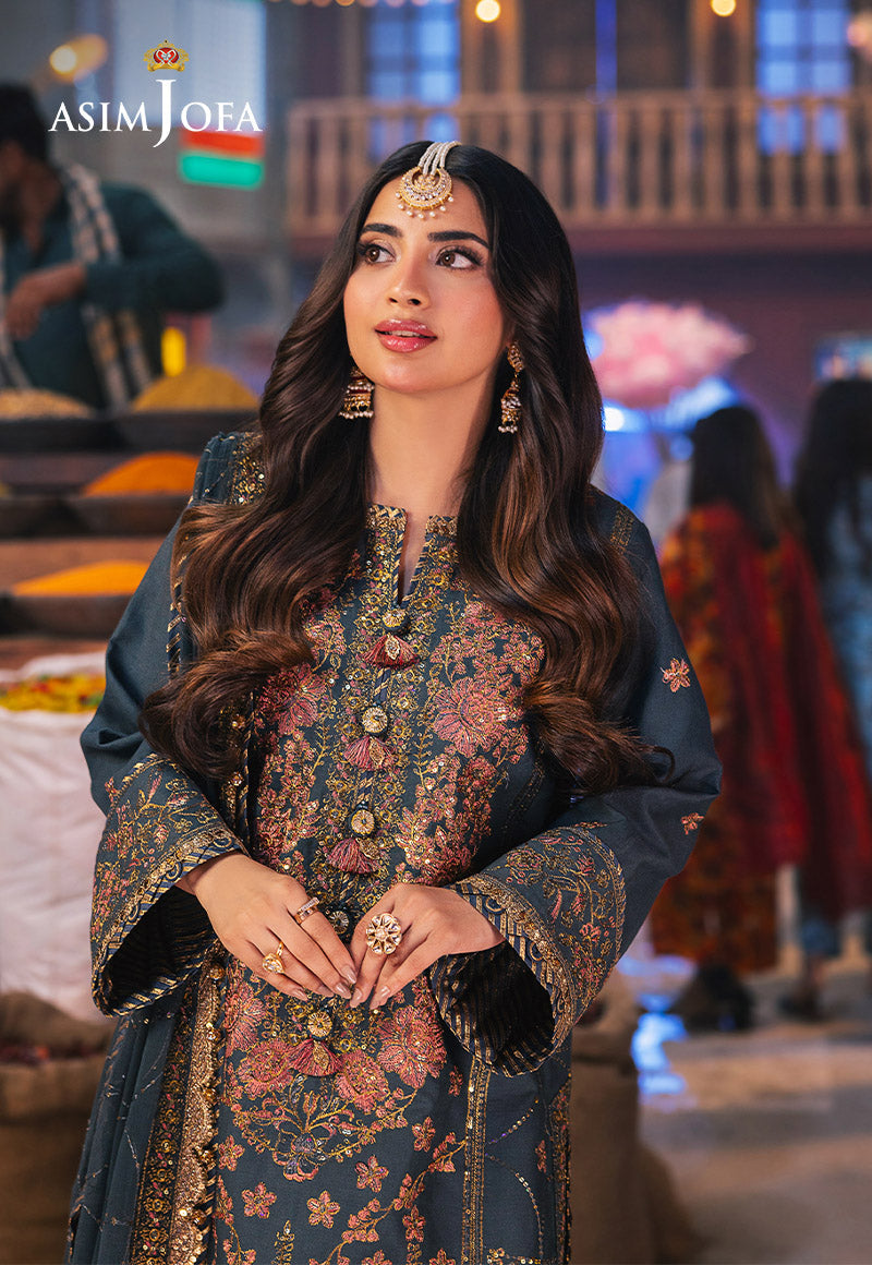 Asim Jofa | Chamkeli Formals 24 | AJKK-09 - Designer Dress - Maria Faisal