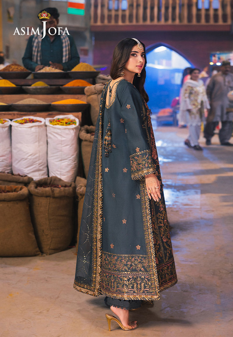 Asim Jofa | Chamkeli Formals 24 | AJKK-09 - Designer Dress - Maria Faisal
