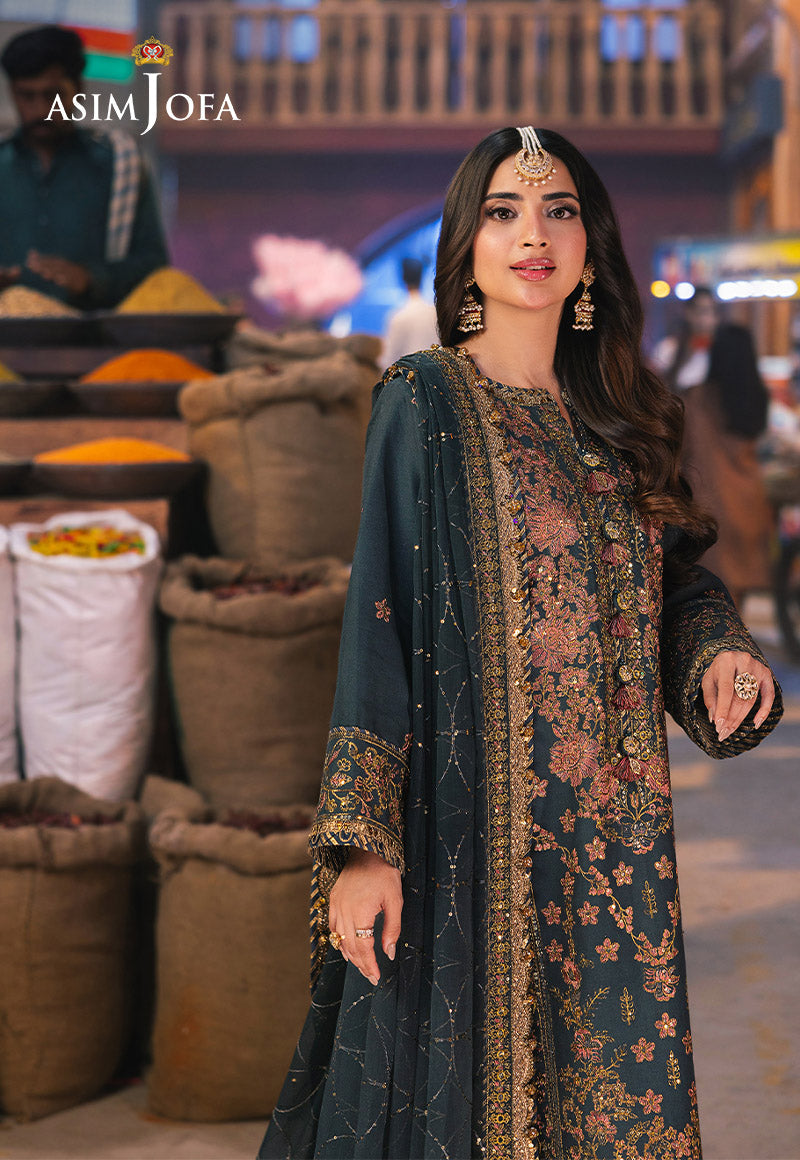 Asim Jofa | Chamkeli Formals 24 | AJKK-09 - Designer Dress - Maria Faisal