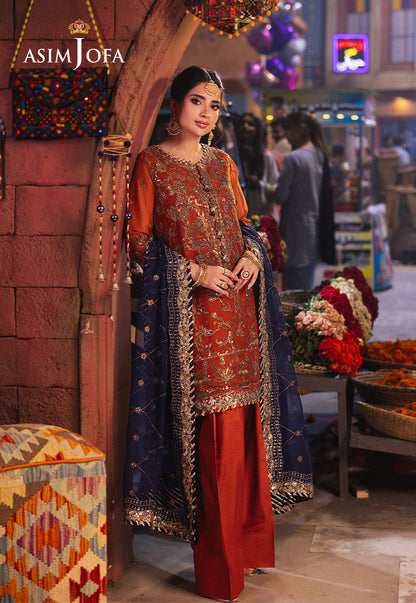 Asim Jofa | Chamkeli Formals 24 | AJKK-10 - Designer Dress - Maria Faisal