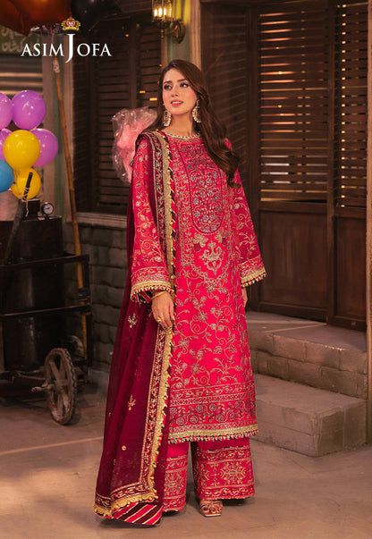 Asim Jofa | Chamkeli Formals 24 | AJKK-11 - Designer Dress - Maria Faisal