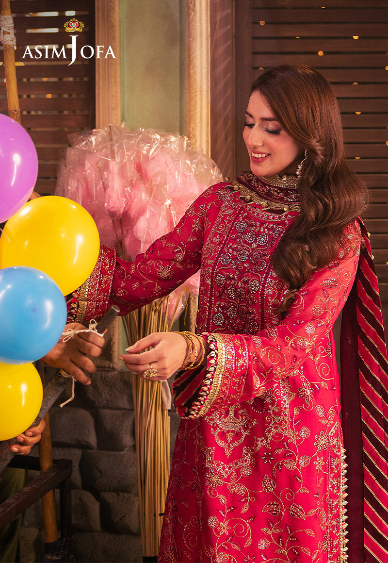 Asim Jofa | Chamkeli Formals 24 | AJKK-11 - Designer Dress - Maria Faisal